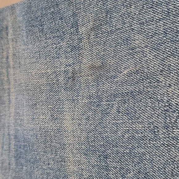 John Elliott Size 30 Distressed / Repaired / Splattered Denim Blue Jeans - Picture 13 of 13